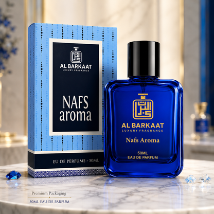 Nafs Aroma Parfum 50ML | Fresh Citrus & Woody Fragrance | For Men & Women