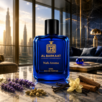 Nafs Aroma Parfum 50ML | Fresh Citrus & Woody Fragrance | For Men & Women