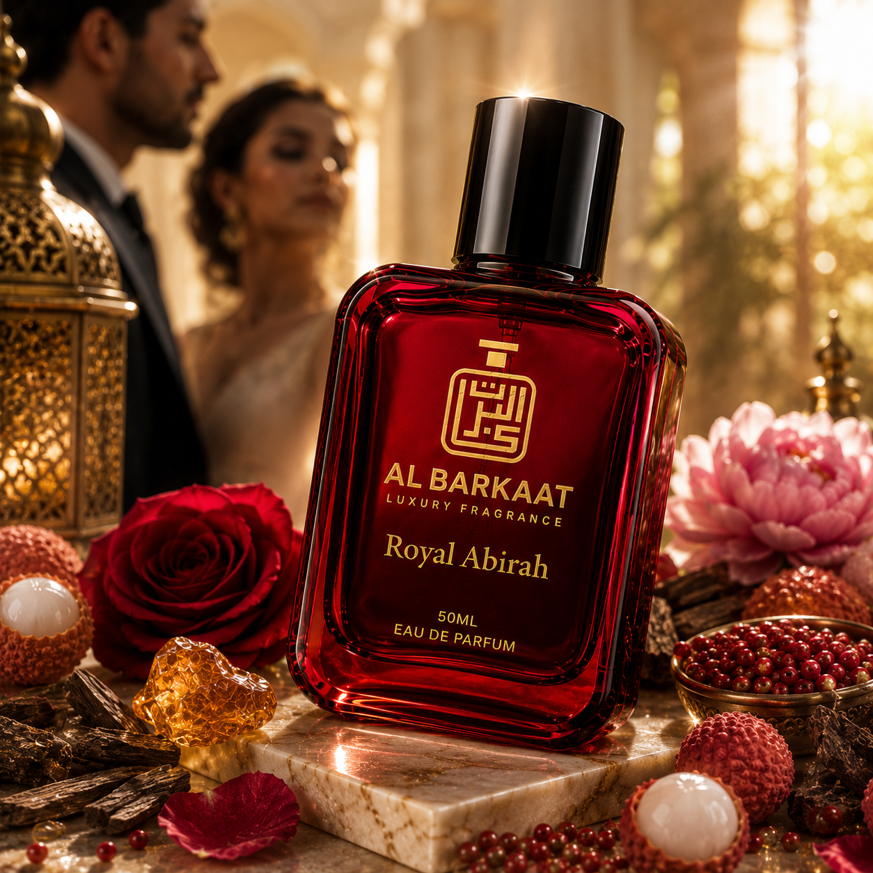 Royal Abirah Parfum 50ML | Sweet Fruity Floral & Musky Fragrance | For Men & Women