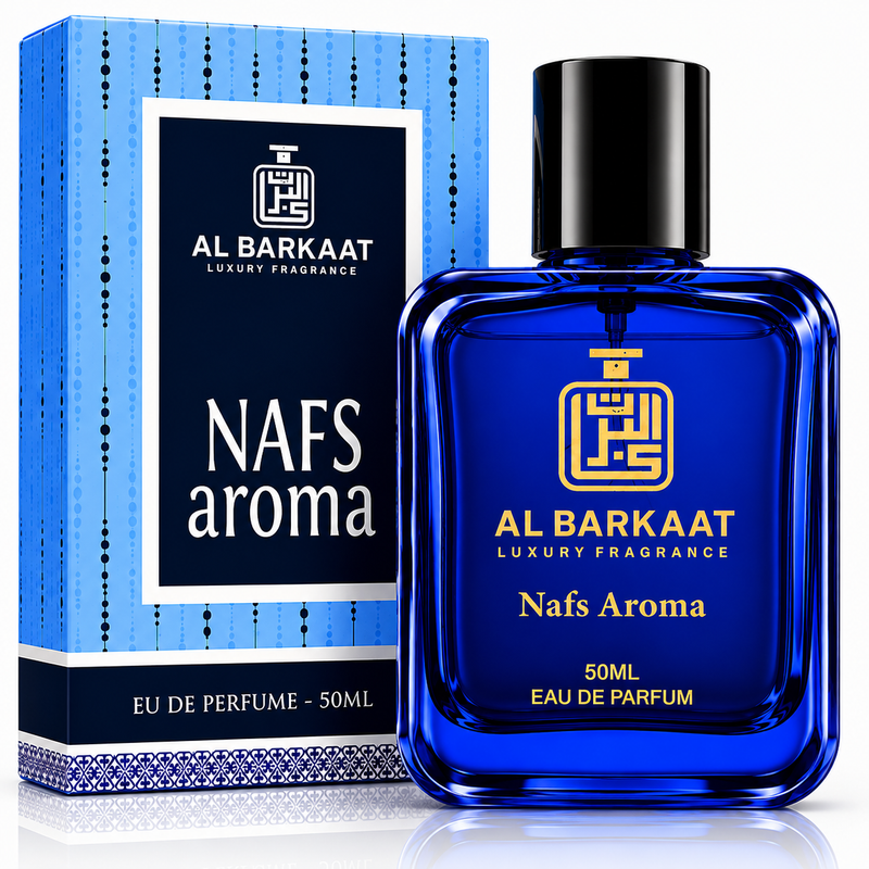 Nafs Aroma Parfum 50ML | Fresh Citrus & Woody Fragrance | For Men & Women