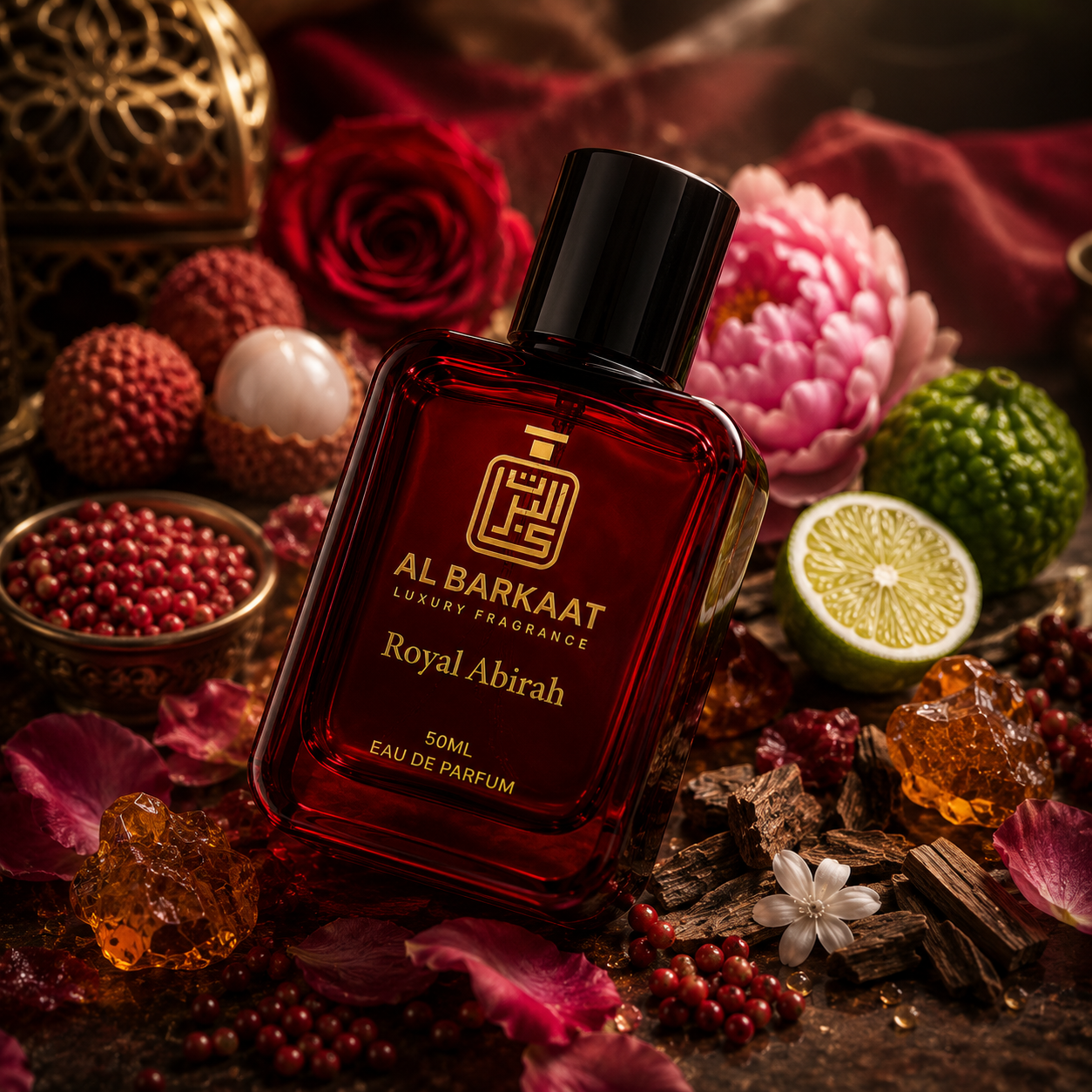 Royal Abirah Parfum 50ML | Sweet Fruity Floral & Musky Fragrance | For Men & Women