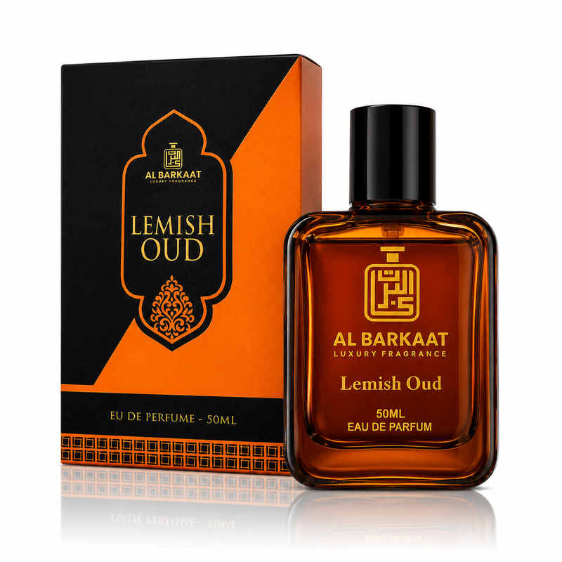 Lemish Oud Parfum 50ML | Rich Arabic Woody Oud & Spicy Fragrance | For Men & Women